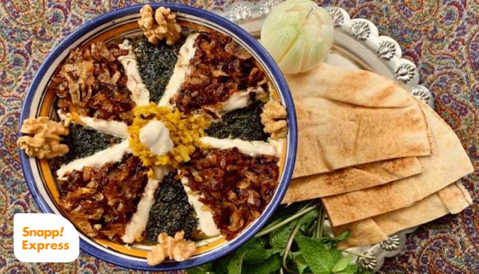 طرز تهیه کشک بادمجان کبابی برای 4 نفر