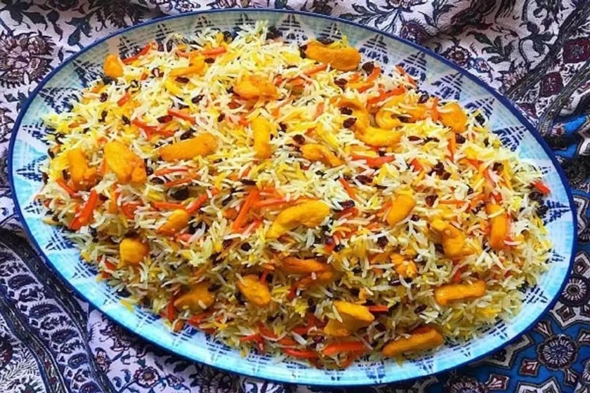 طرز تهیه میگو پلو