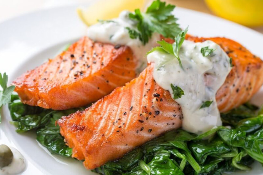 طرز تهیه ماهی سالمون با سس مخصوص