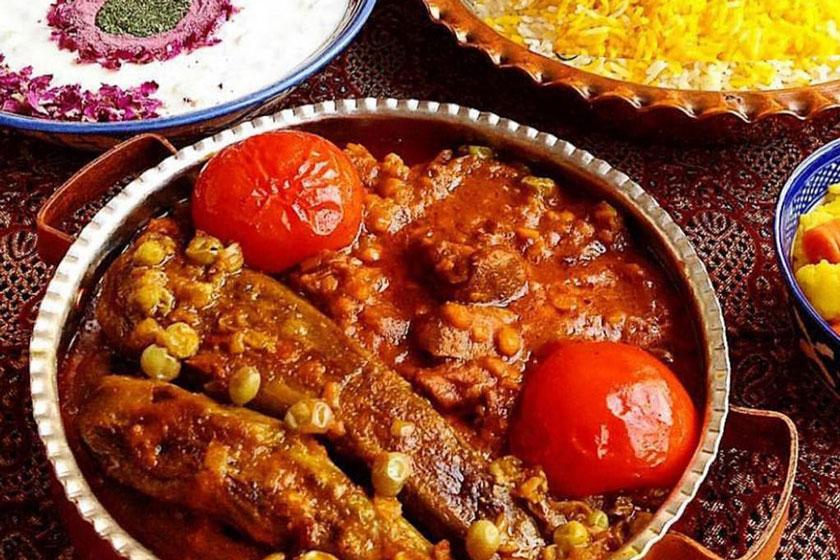 انواع خورشت با مرغ