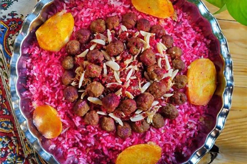 طرز تهیه لبو پلو