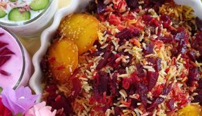 طرز تهیه لبو پلو